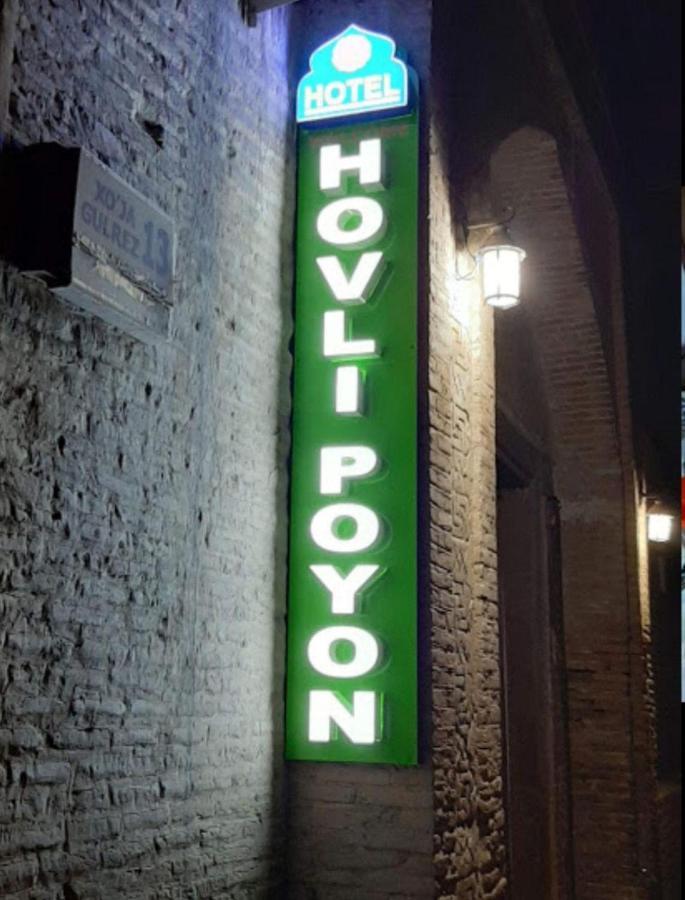 Hovli Poyon Hotel Buchara Buitenkant foto